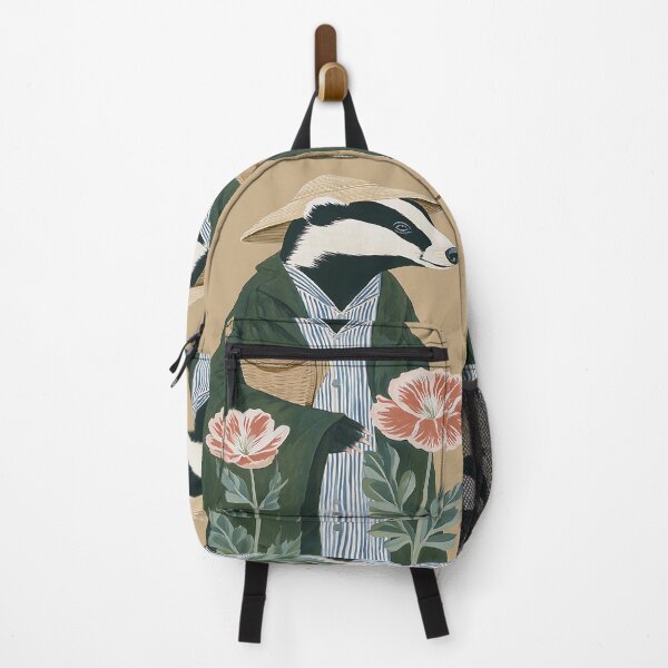 Item preview, The Cozy Cottagecore Badger designed and sold by bapupa.