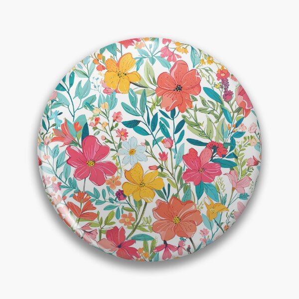 Item preview, Bright Flowers And Lush Green Leaves designed and sold by CoolPixels.