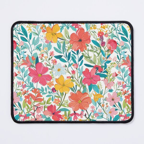 Item preview, Bright Flowers And Lush Green Leaves designed and sold by CoolPixels.