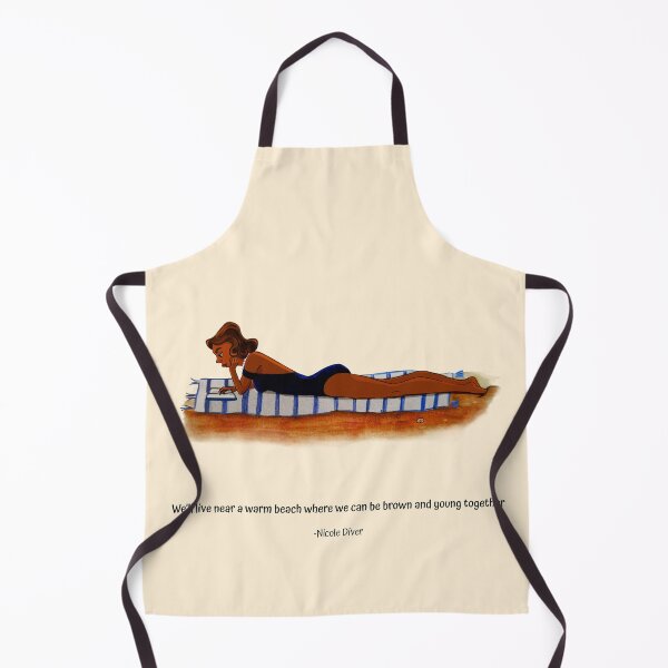 Item preview, We’ll live near a warm beach- Nicole Diver designed and sold by the little fennec.