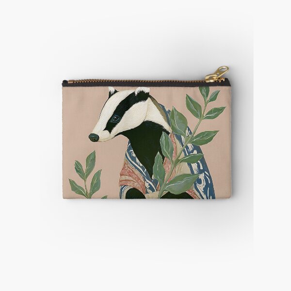 Item preview, The Whimsical Cottagecore Badger designed and sold by bapupa.