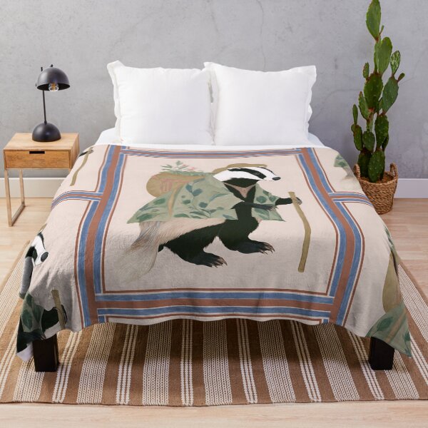 Item preview, The Charming Cottagecore Badger designed and sold by bapupa.
