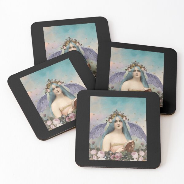 Item preview, Gothic Angel In Lavender And Aqua Graphic 		 designed and sold by bfbciniza86.