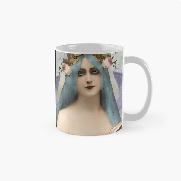 Item preview, Gothic Angel In Lavender And Aqua Graphic 		 designed and sold by bfbciniza86.