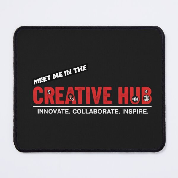 Item preview, Creative Hub – Innovate Collaborate Inspire Motivational Design designed and sold by KarinDraper.
