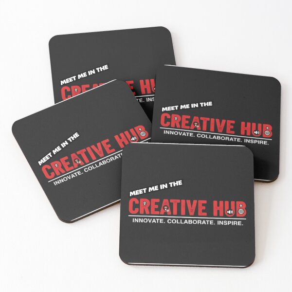 Item preview, Creative Hub – Innovate Collaborate Inspire Motivational Design designed and sold by KarinDraper.