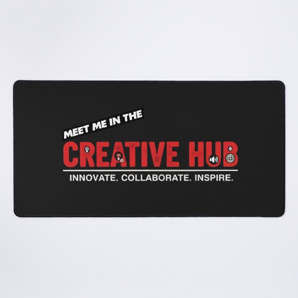 Item preview, Creative Hub – Innovate Collaborate Inspire Motivational Design designed and sold by KarinDraper.