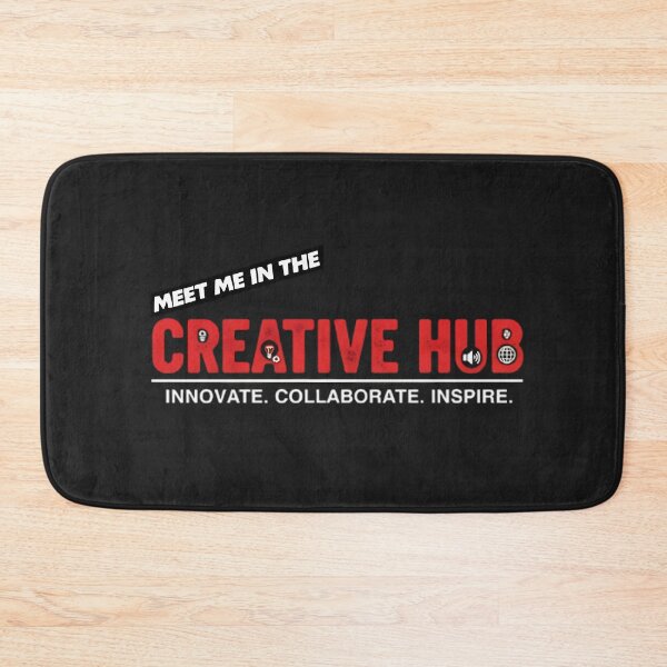 Item preview, Creative Hub – Innovate Collaborate Inspire Motivational Design designed and sold by KarinDraper.