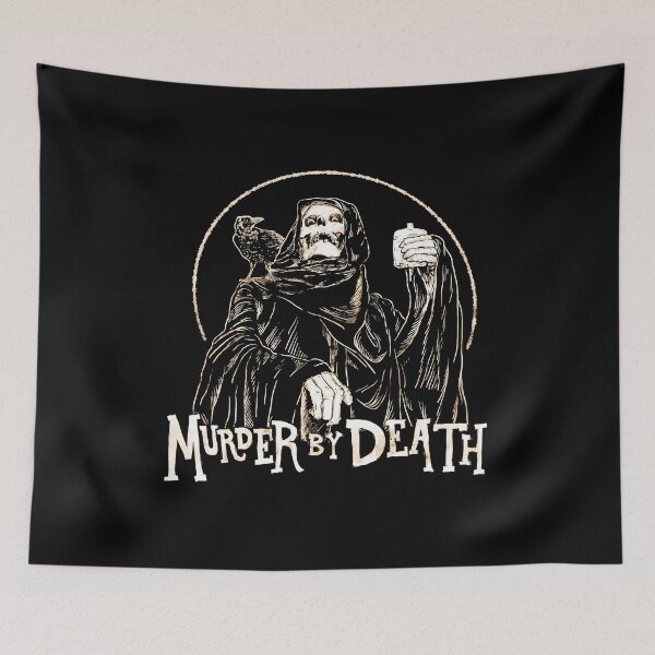 Item preview, The Grim Toast – Dark Reaper Illustration designed and sold by Therese Andersen	⭐ ⭐ ⭐ ⭐ ⭐.