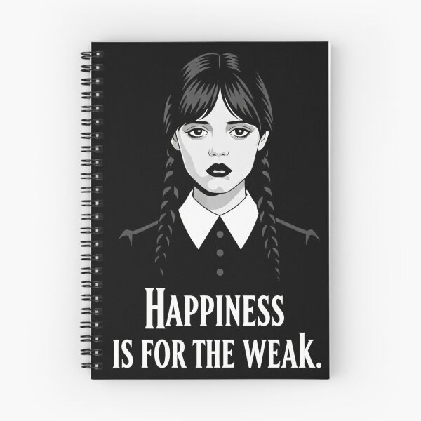 Item preview, Happiness is for the weak designed and sold by WednesdayAndYou.