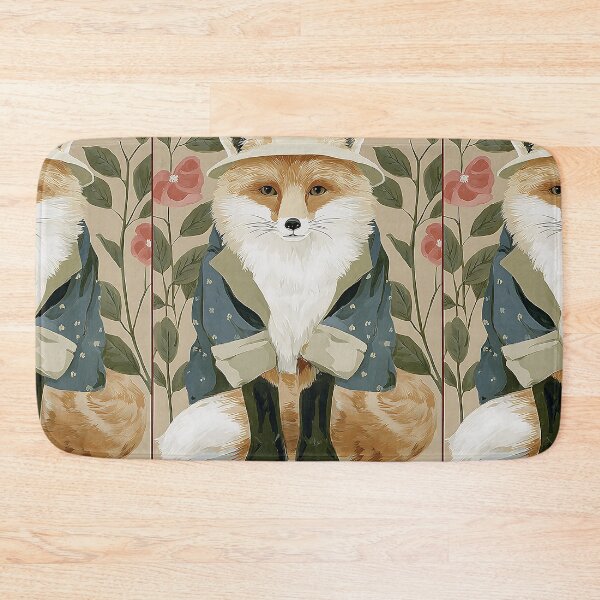 Item preview, The Cozy Cottagecore Fox designed and sold by bapupa.