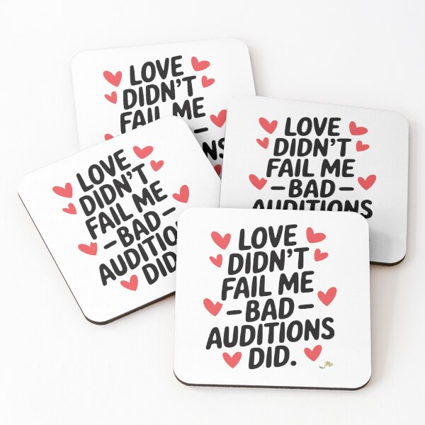 Item preview, LOVE DIDN'T FAIL ME BAD AUDITIONS DID - REGENERATING ME AFFIRMATION T-SHIRT & MERCH designed and sold by RegeneratingMe.