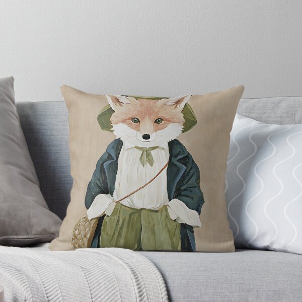 Item preview, The Whimsical Cottagecore Fox designed and sold by bapupa.