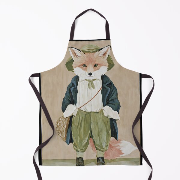 Item preview, The Whimsical Cottagecore Fox designed and sold by bapupa.