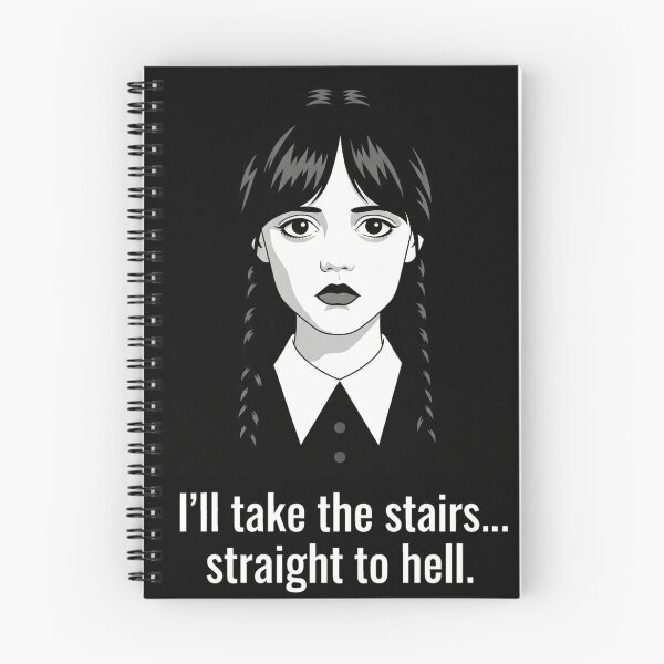 Item preview, I will take the stairs straight to hell designed and sold by WednesdayAndYou.
