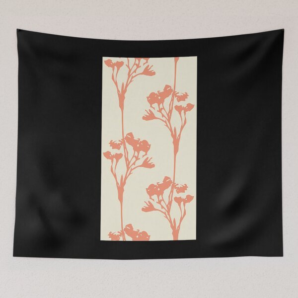 Item preview, Orange dried flowers on cream background 	 Scoop 	 designed and sold by auaigepauov72.