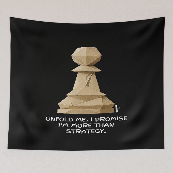 Item preview, Unfold Me. I Promise I’m More Than Strategy. designed and sold by PawnShiftGoods.