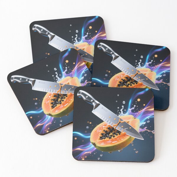 Item preview, Vibrant Papaya Slice: Tropical Freshness designed and sold by tounm.