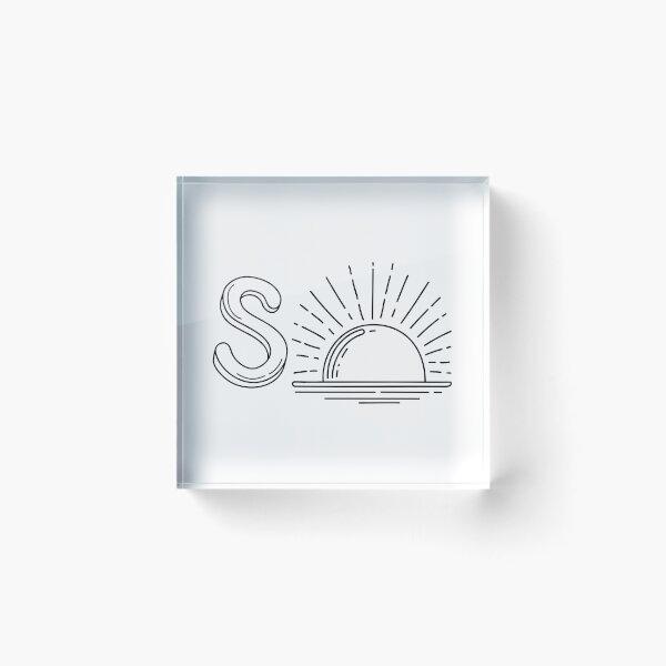 Item preview, An illustration of letter S stand for Sunlight designed and sold by rasagamastore.
