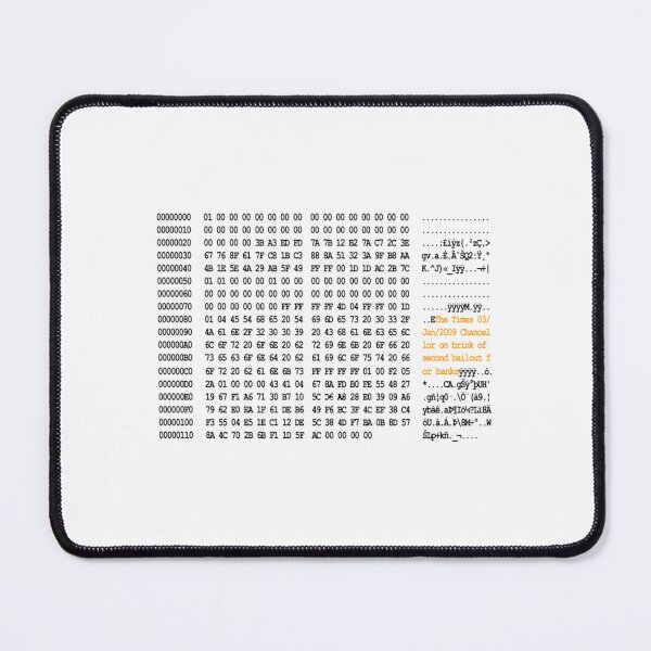 Item preview, Bitcoin Genesis Block Code  	 designed and sold by puivodrlzi38.