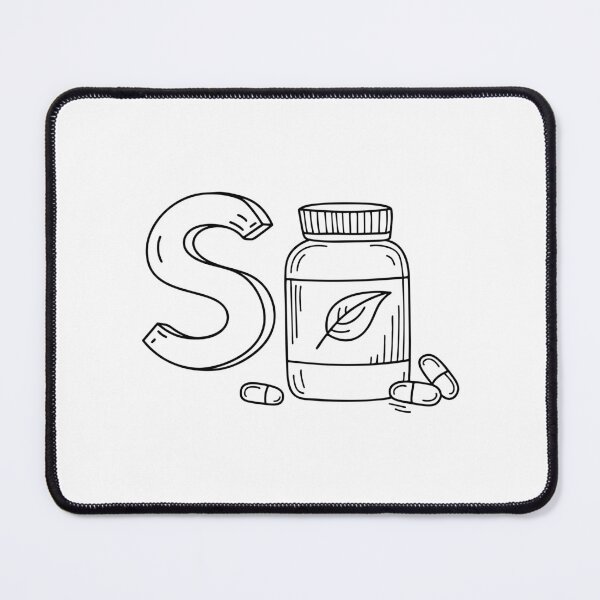 Item preview, An illustration of letter S stand for Supplement designed and sold by rasagamastore.