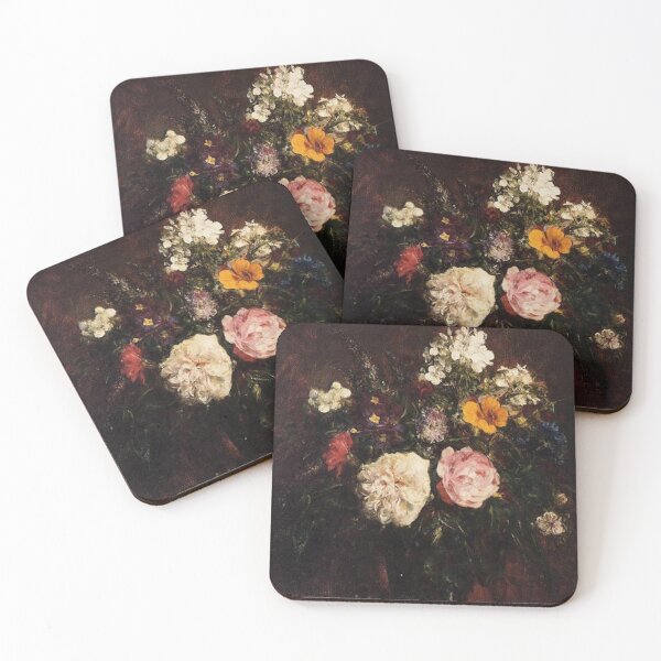 Item preview, Still Life with Flowers (1862) — Henri Fantin-Latour designed and sold by Art Outlaws.