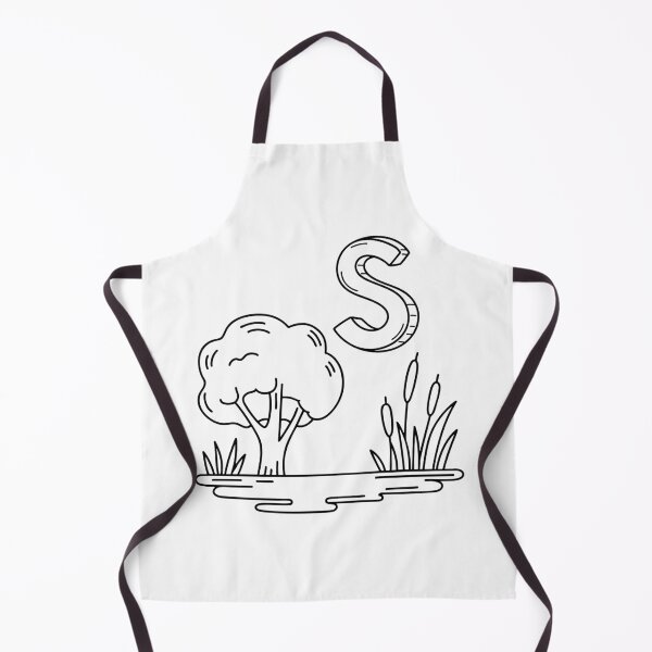 Item preview, An illustration of letter S stand for Swamp designed and sold by rasagamastore.