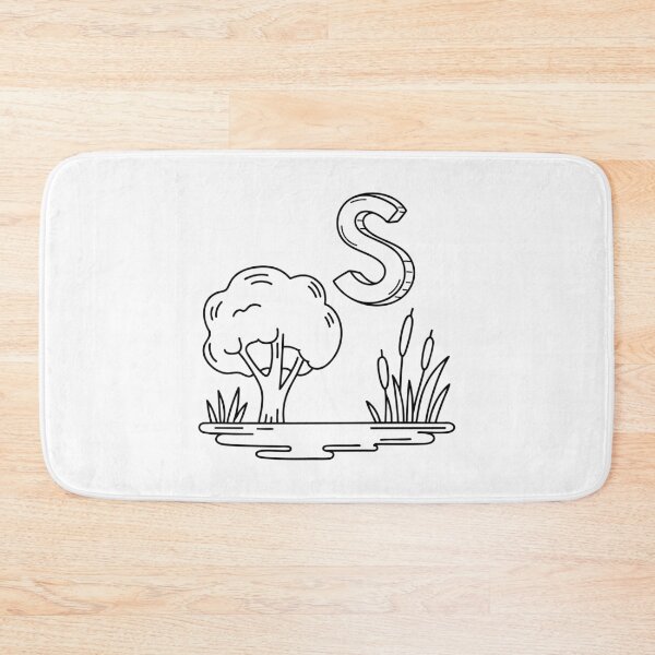Item preview, An illustration of letter S stand for Swamp designed and sold by rasagamastore.