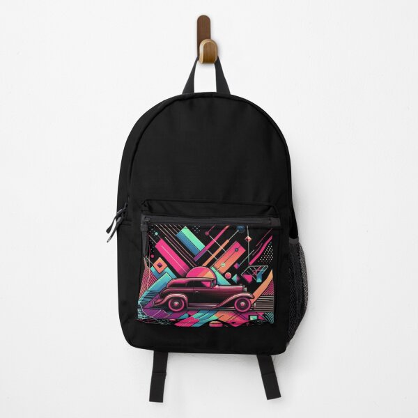 Item preview, Colorful geometric classic car  designed and sold by Dogandesighn.