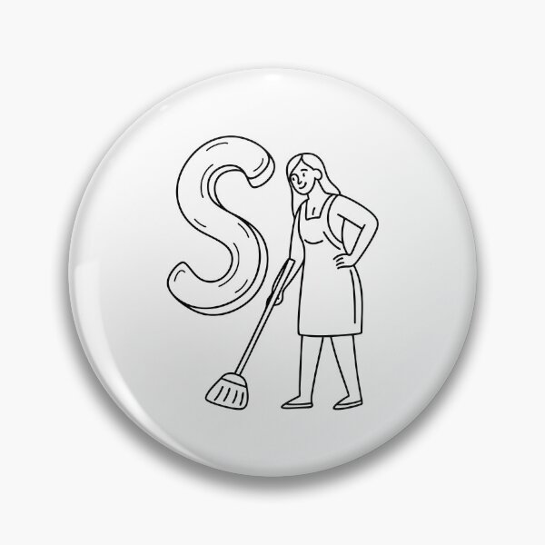 Item preview, An illustration of letter S stand for Sweep designed and sold by rasagamastore.