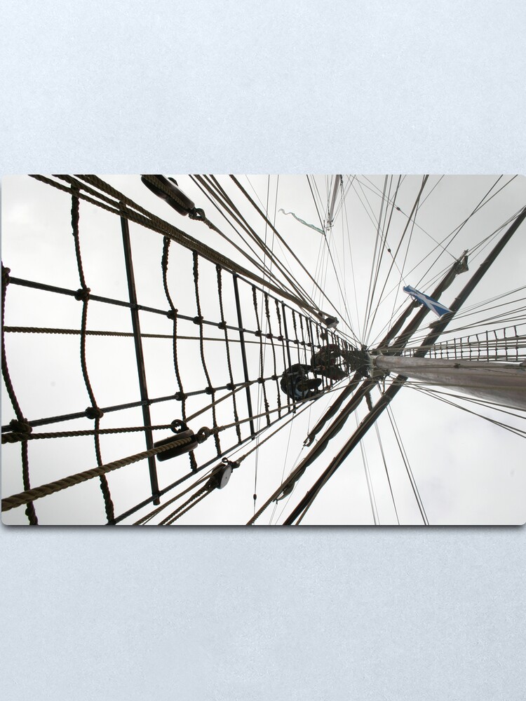 Alternate view of Climbing High Metal Print
