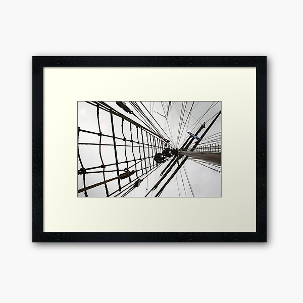 Climbing High Framed Art Print