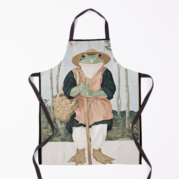 Item preview, The Cozy Cottagecore Frog designed and sold by bapupa.