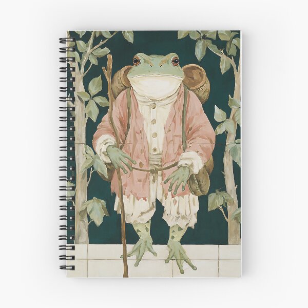 Item preview, The Whimsical Cottagecore Frog designed and sold by bapupa.