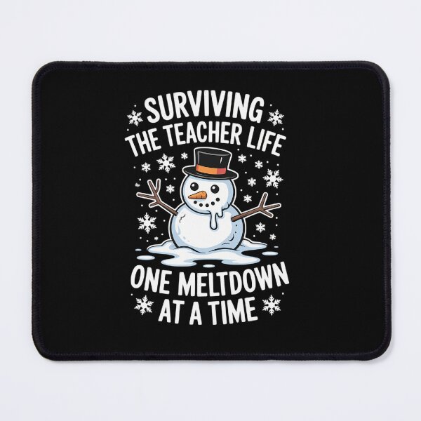 Item preview, Christmas Surviving Teacher Life Meltdown Xmas designed and sold by tabdejinti.