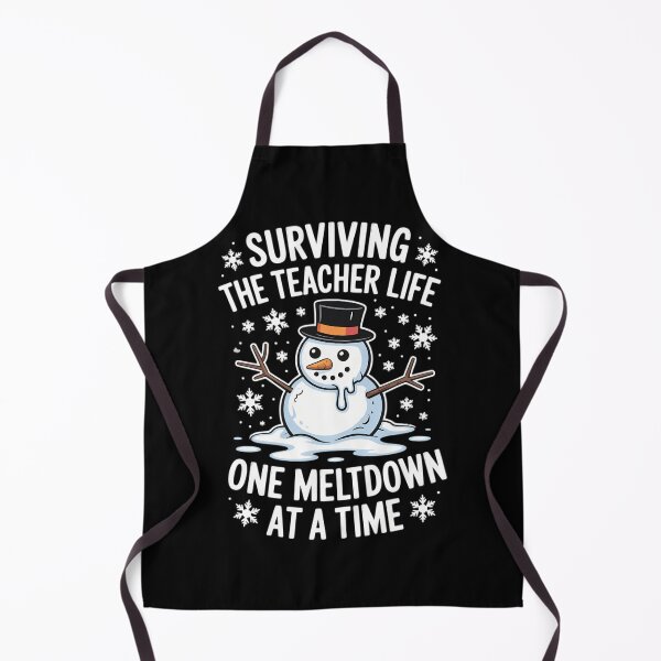 Item preview, Christmas Surviving Teacher Life Meltdown Xmas designed and sold by tabdejinti.