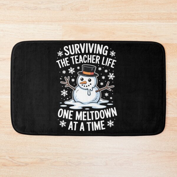 Item preview, Christmas Surviving Teacher Life Meltdown Xmas designed and sold by tabdejinti.