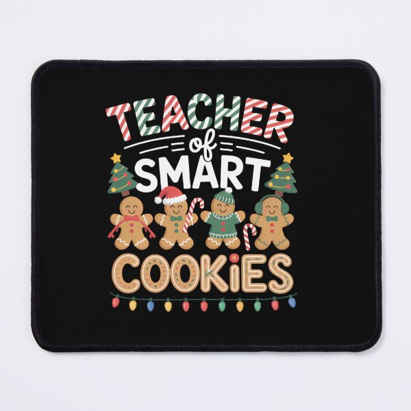 Item preview, Christmas Teacher Of Smart Cookies Funny Cute Gingerbread designed and sold by tabdejinti.