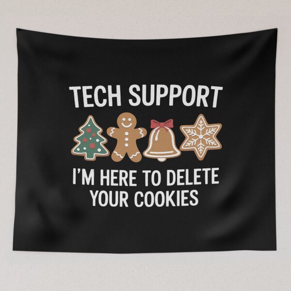 Item preview, Christmas Tech Support Here To Delete Cookies Xmas designed and sold by tabdejinti.