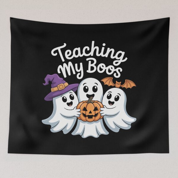Item preview, Halloween Ghost Teachers Teaching designed and sold by WalshDrawnLaugh.