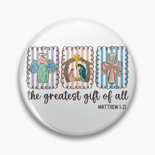 Item preview, The Greatest Gift Of All Christmas Nativity Jesus Christian designed and sold by Artifyo.