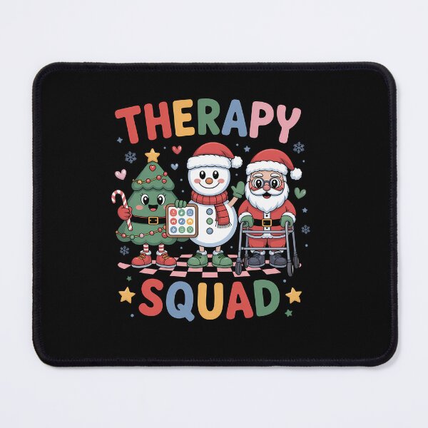 Item preview, Christmas Therapy Squad SLP OT PT Therapy Team Santa Snow designed and sold by tabdejinti.