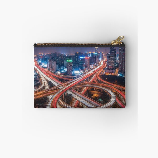 Item preview, Urban Pulse: Night Road Light Trails designed and sold by tounm.
