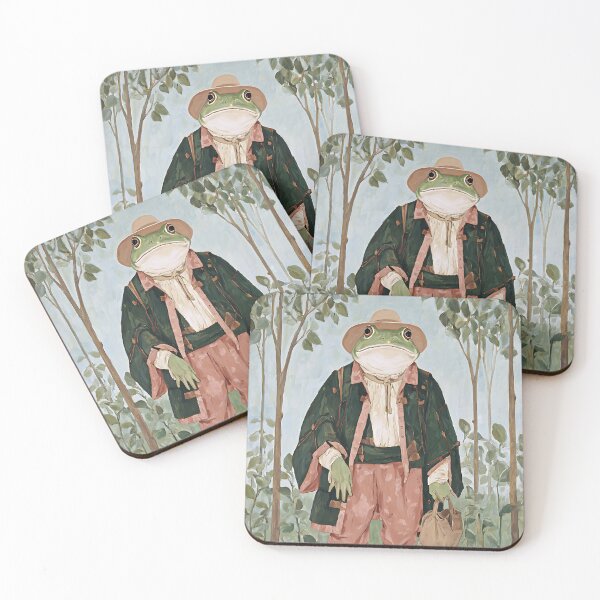 Item preview, The Charming Cottagecore Frog designed and sold by bapupa.