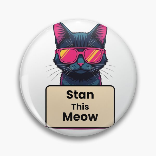 Item preview, Stan This Meow designed and sold by GlowStatic.