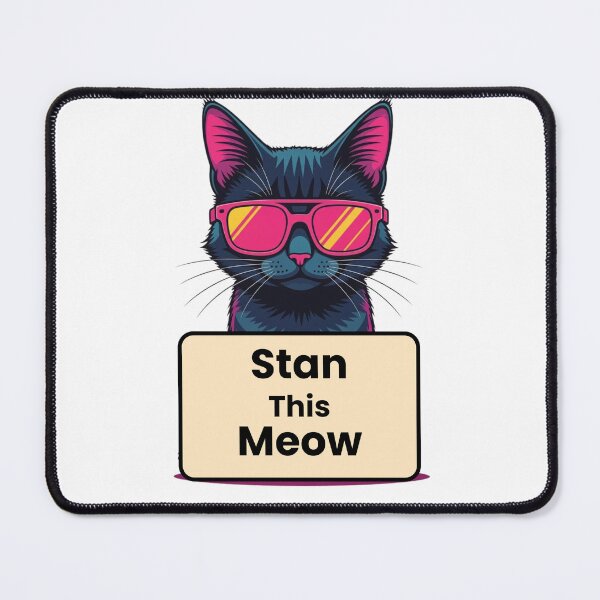 Item preview, Stan This Meow designed and sold by GlowStatic.