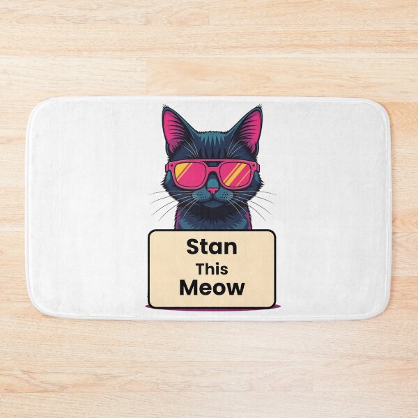 Item preview, Stan This Meow designed and sold by GlowStatic.