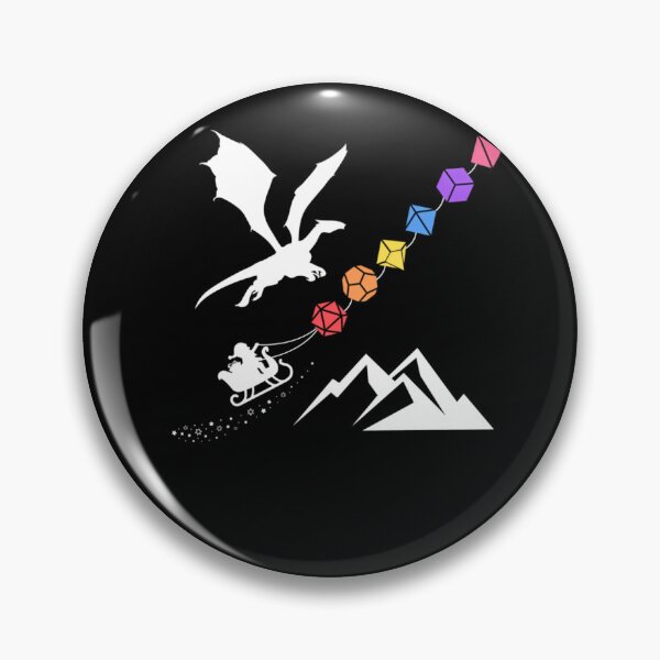 Item preview, Nerdy Christmas Rainbow Polyhedral Dice Set Tabletop RPG Addict  	 designed and sold by mbkfphxphkm36.
