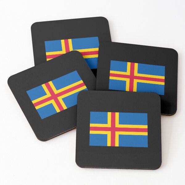 Item preview, Flag of Åland Islands  	 designed and sold by aatovbdtlmj2.