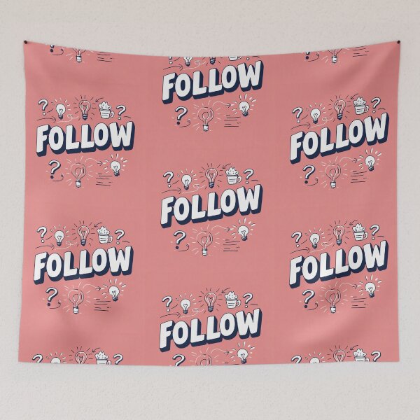 Item preview, Follow 104 designed and sold by Zeir Shop.